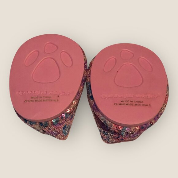 Build-A-Bear Workshop Sequin Sparkle Shoes BABW - Picture 3 of 3